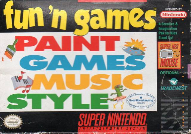 FUN 'N GAMES - SNES (W/BOX)