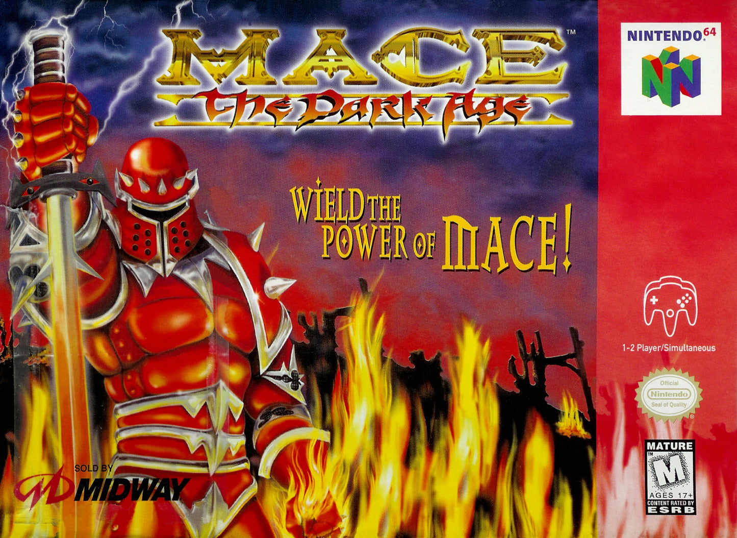 MACE: THE DARK AGE - N64 (W/BOX)