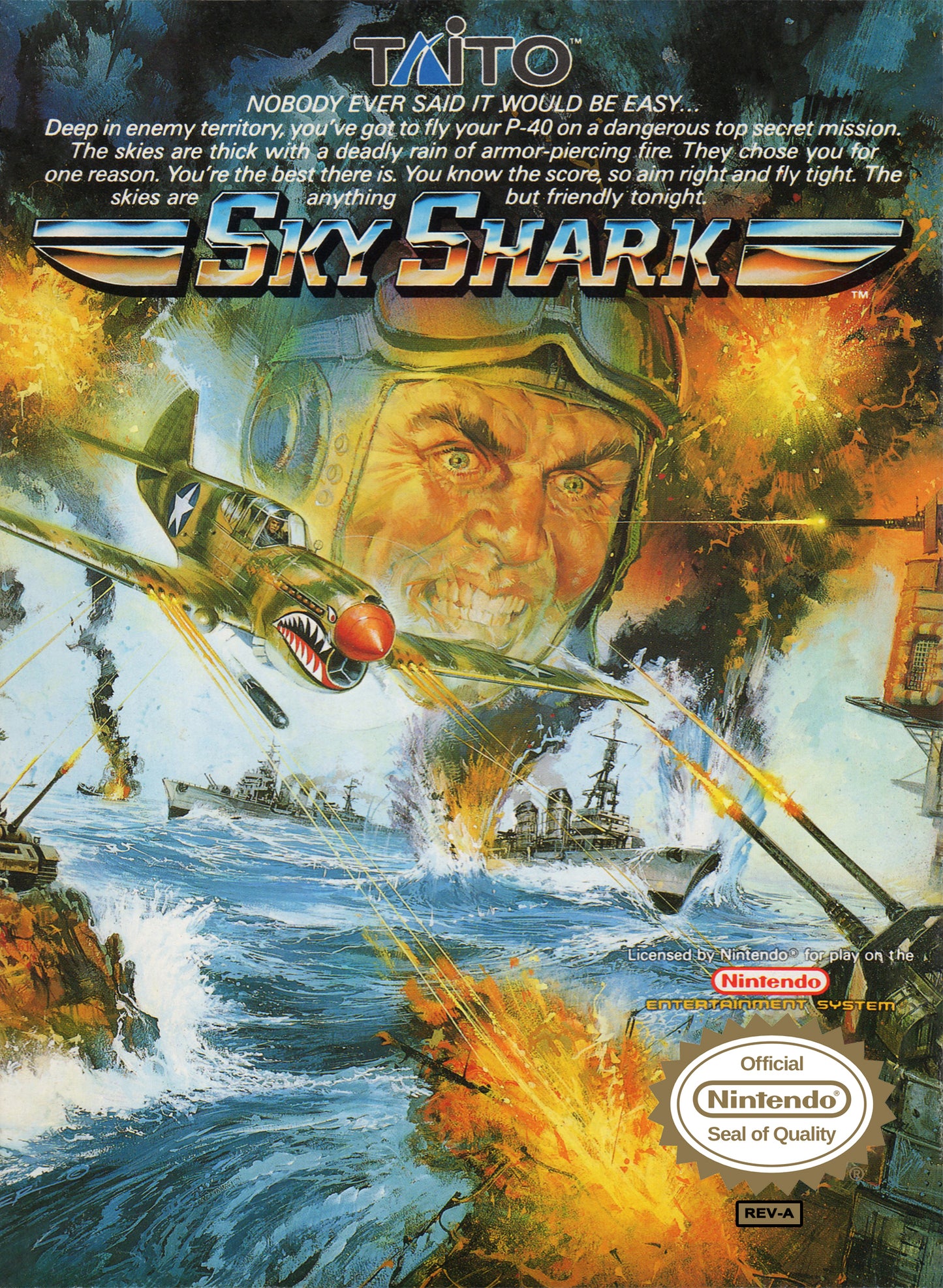 SKY SHARK - NES