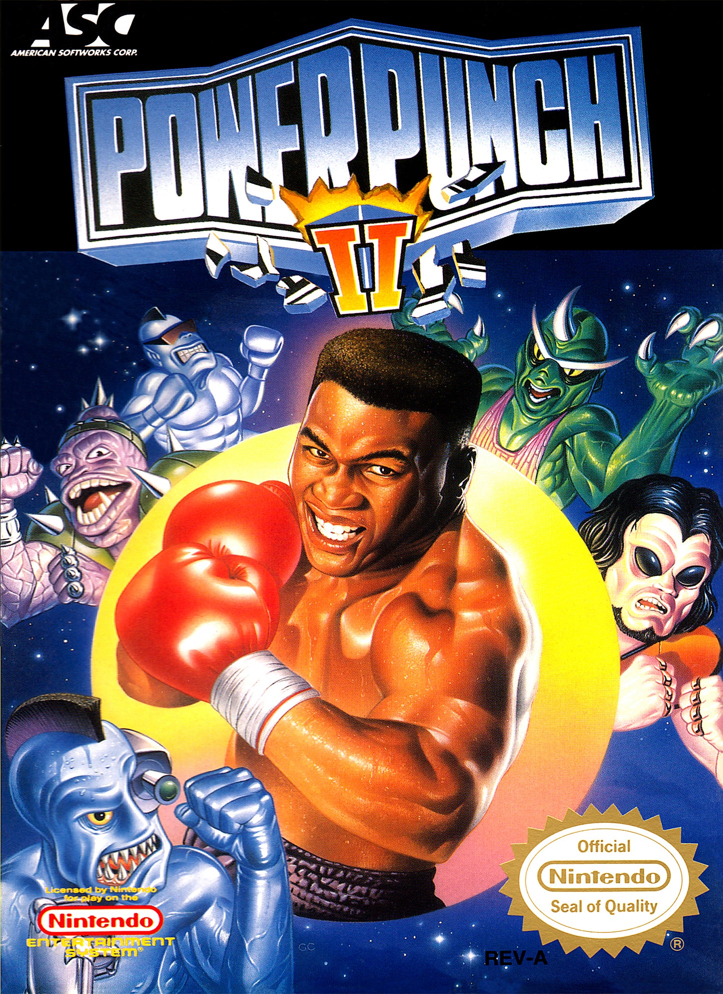 POWER PUNCH II - NES