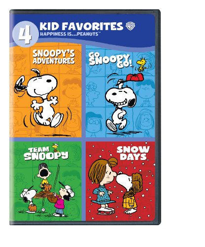 PEANUTS - DVD-HAPPINESS IS...PEANUTS-4 KIDS FAVORI