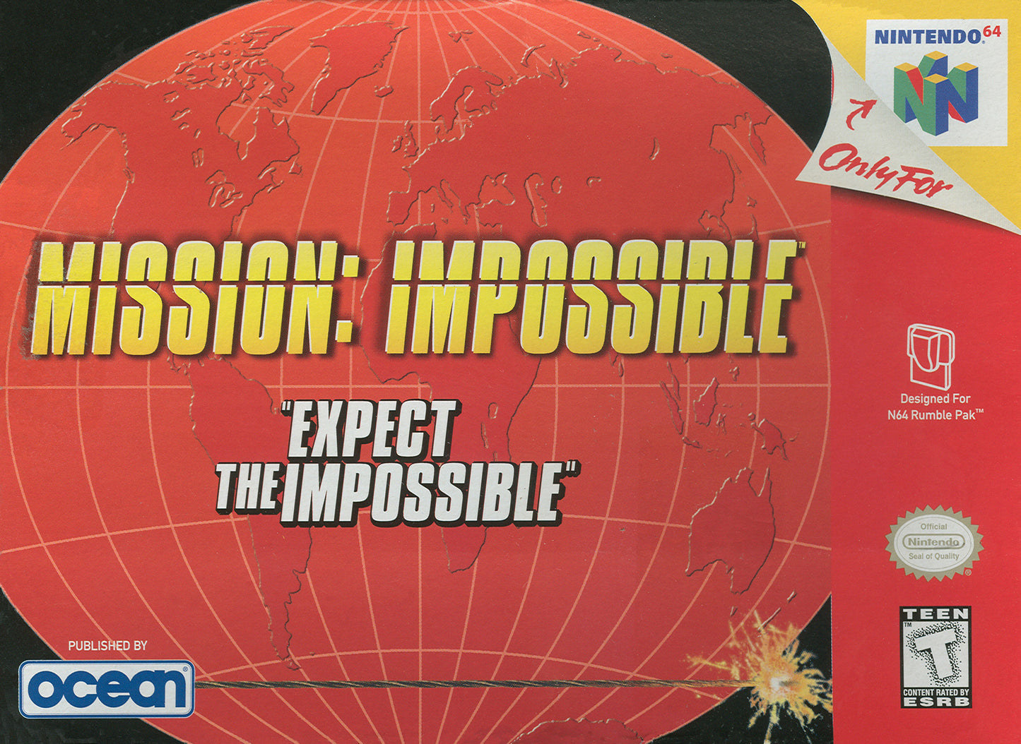 MISSION: IMPOSSIBLE - N64 (W/BOX)