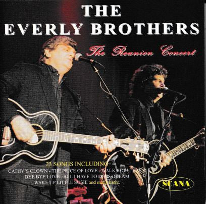 EVERLY BROTHERS - LIVE/REUNION CONCERT
