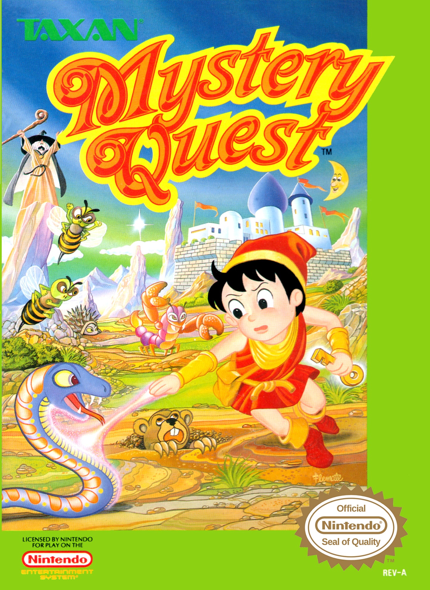 MYSTERY QUEST - NES