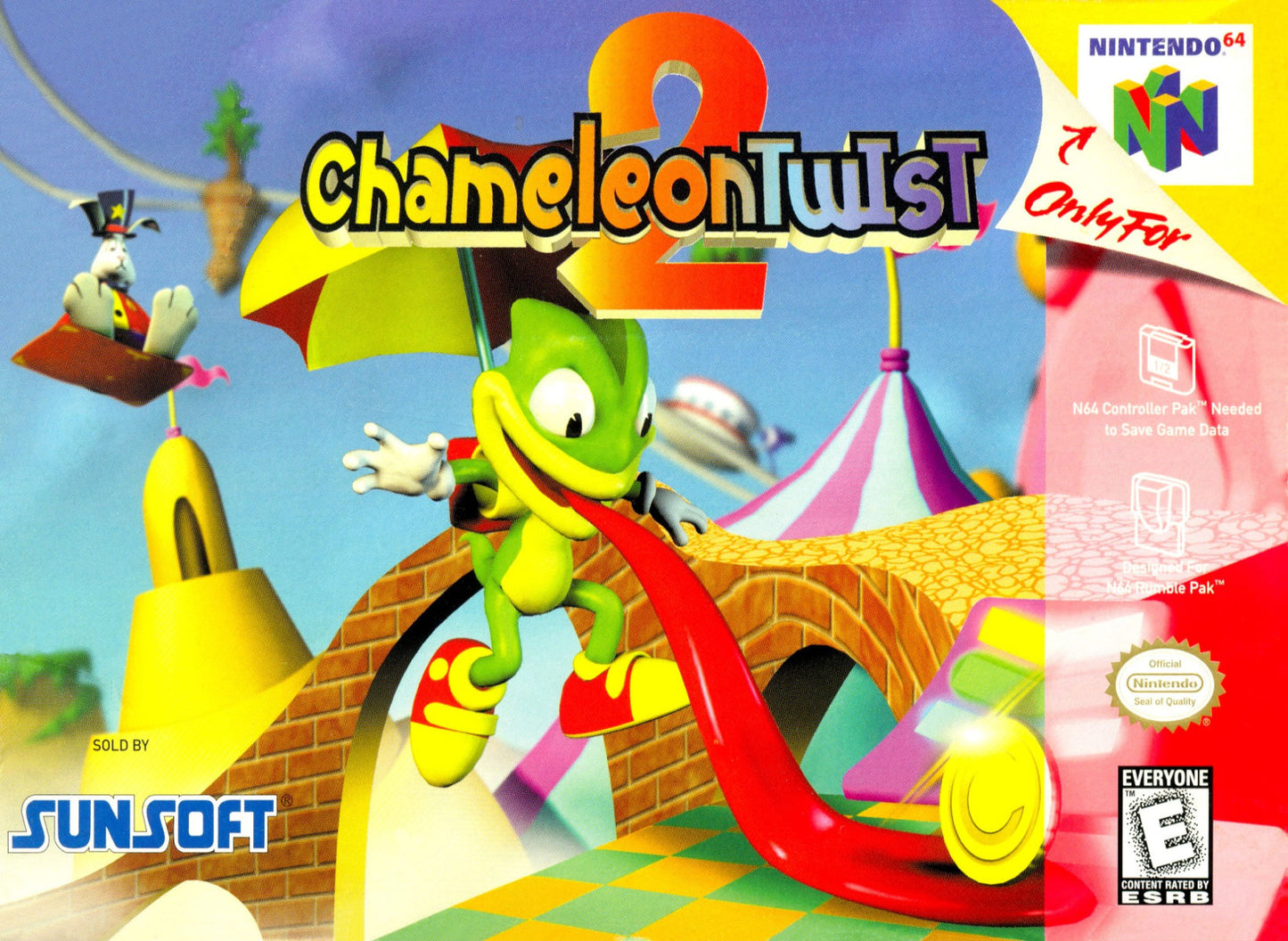 CHAMELEON TWIST 2 - N64