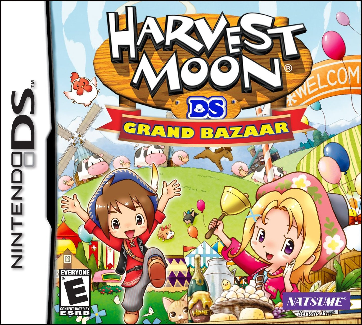 HARVEST MOON: GRAND BAZAAR - DS