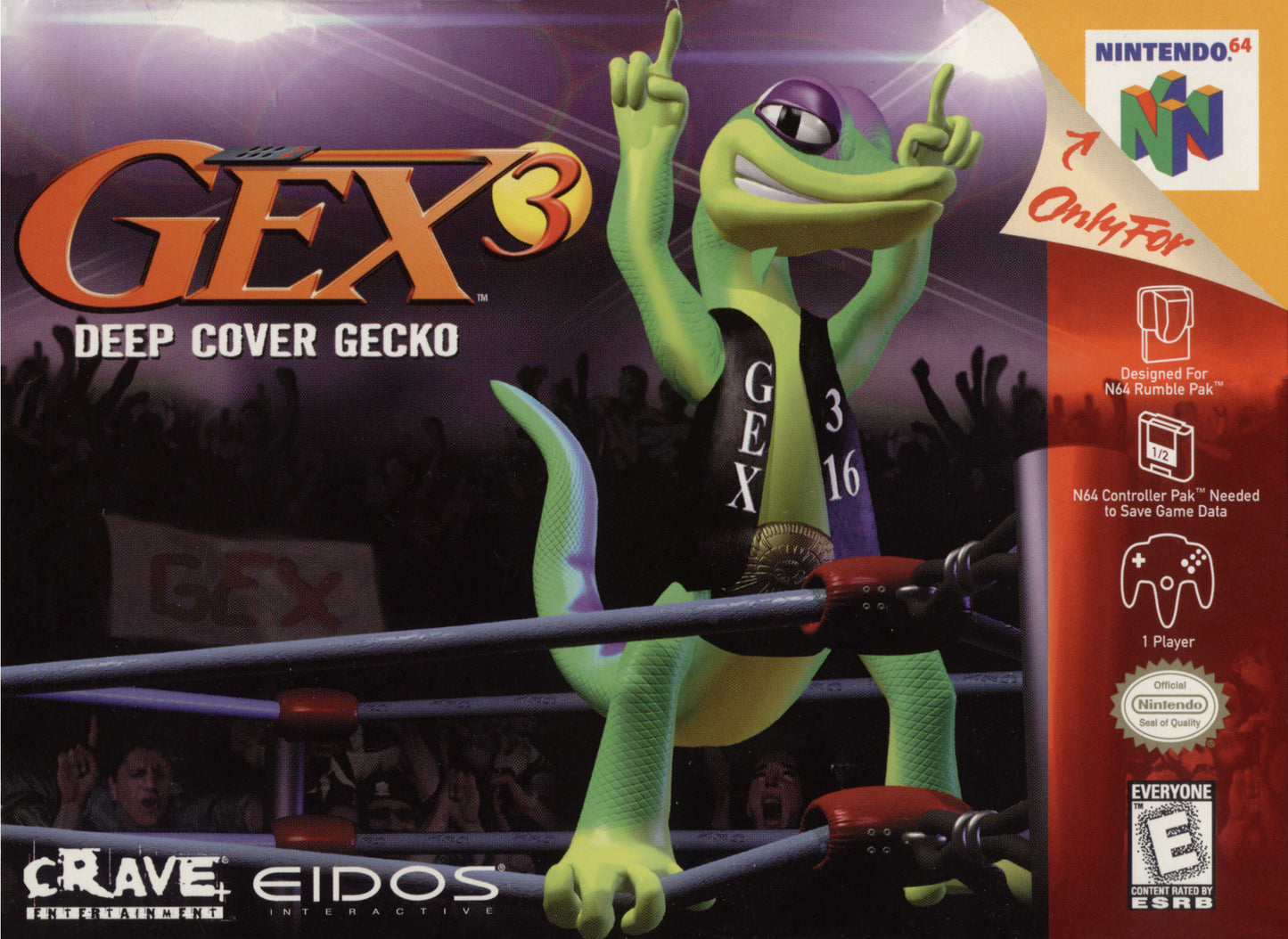 GEX 3: DEEP COVER GECKO - N64