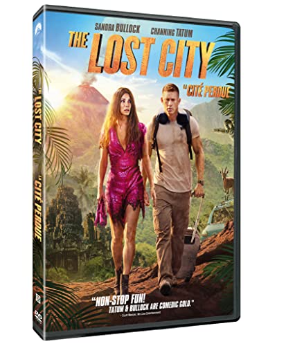LOST CITY (MOVIE) - DVD-2022-SANDRA BULLOCK