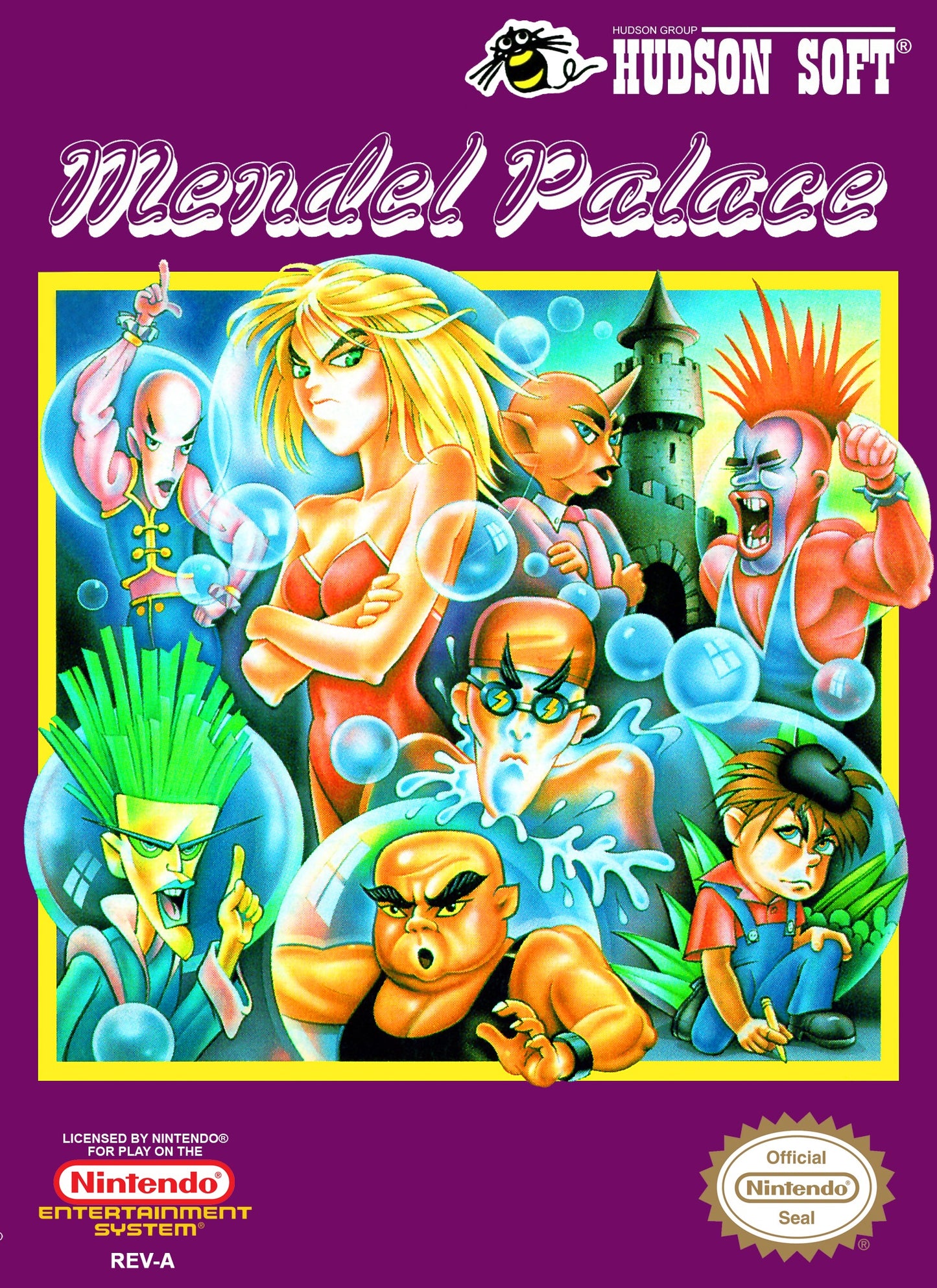 MENDEL PALACE - NES (W/BOX)