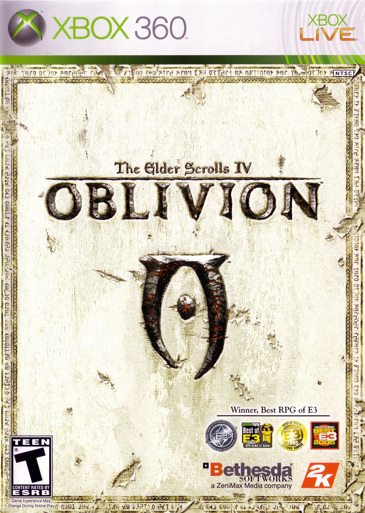 ELDER SCROLLS IV: OBLIVION (XBOX ONE CAS - XBX360