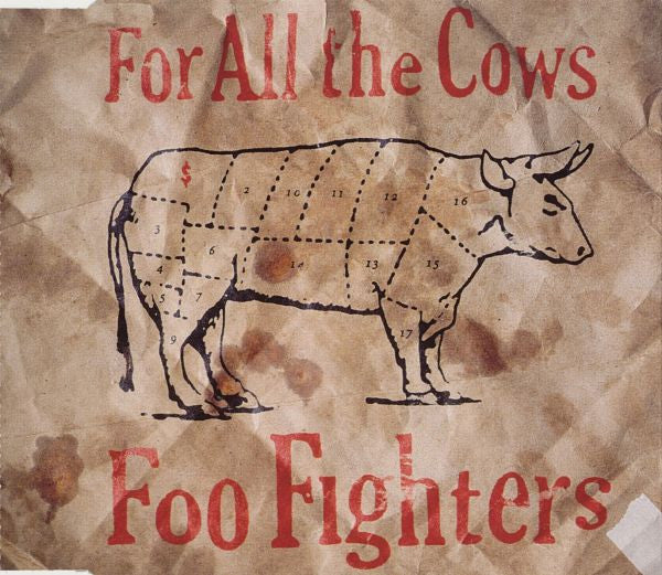FOO FIGHTERS - FOR ALL THE COWS (CDS)
