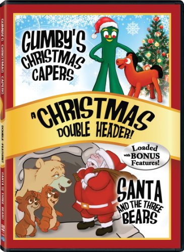 GUMBY'S CHRISTMAS CAPERS/SANTA & THE THR - DVD