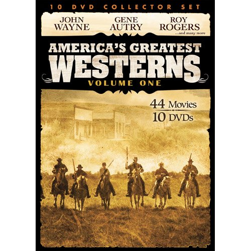 AMERICA'S GREATEST WESTERNS - DVD-VOLUME 1 (10 DISCS)