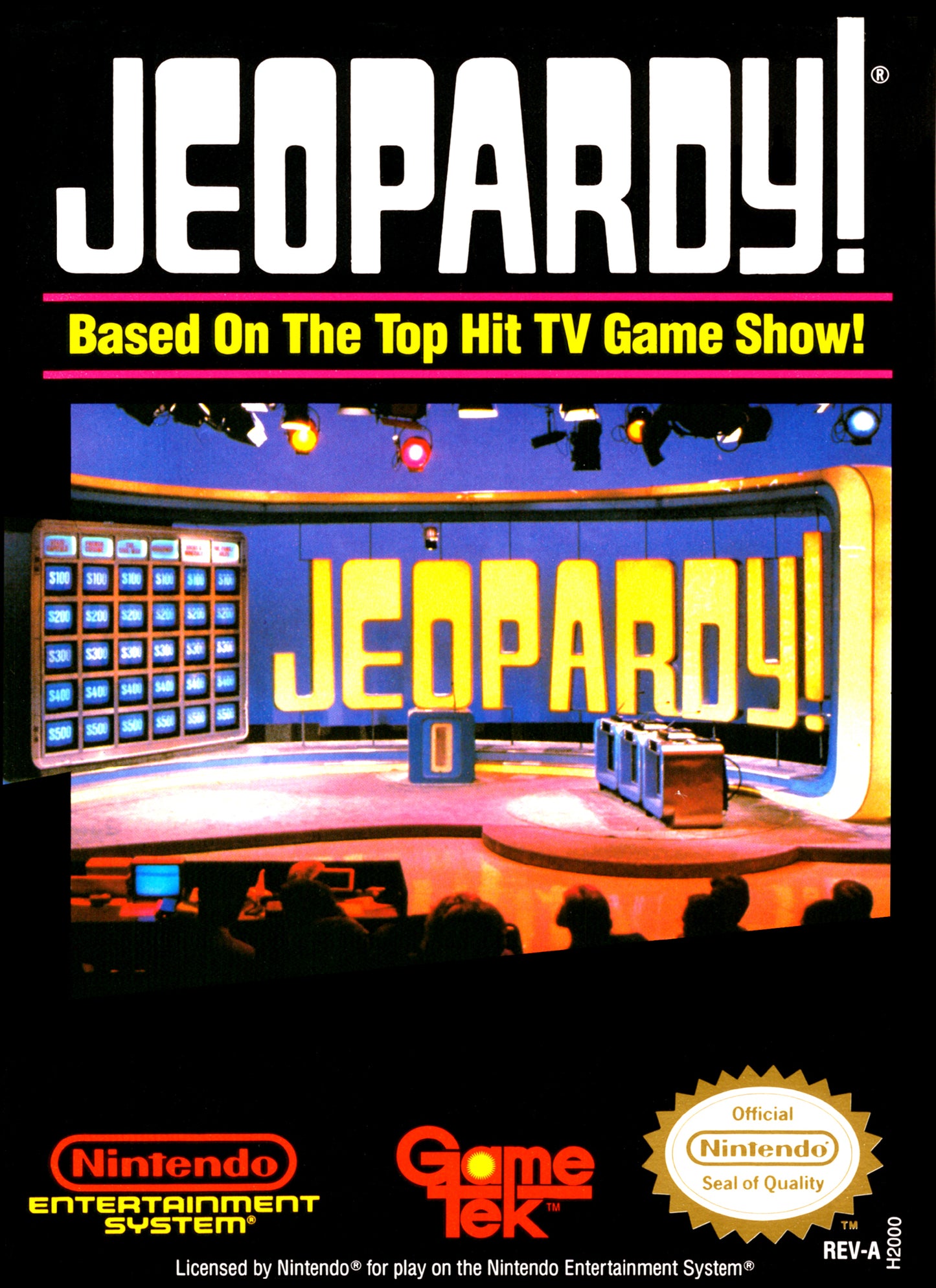 JEOPARDY! - SNES (W/BOX & MANUAL)