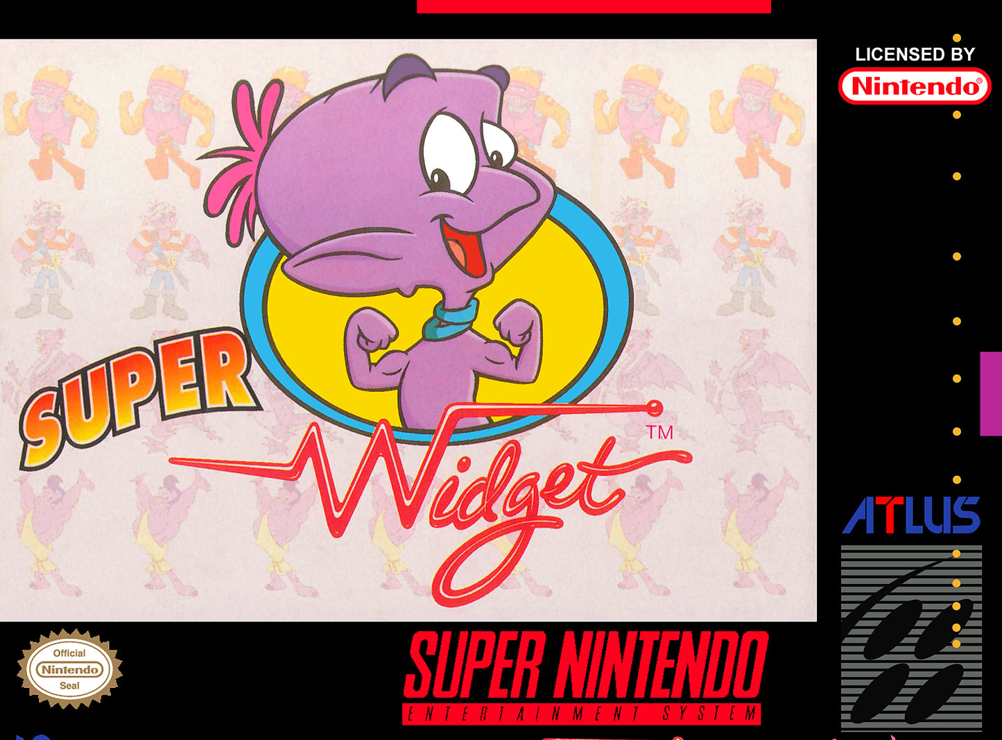 SUPER WIDGET - SNES (W/BOX)