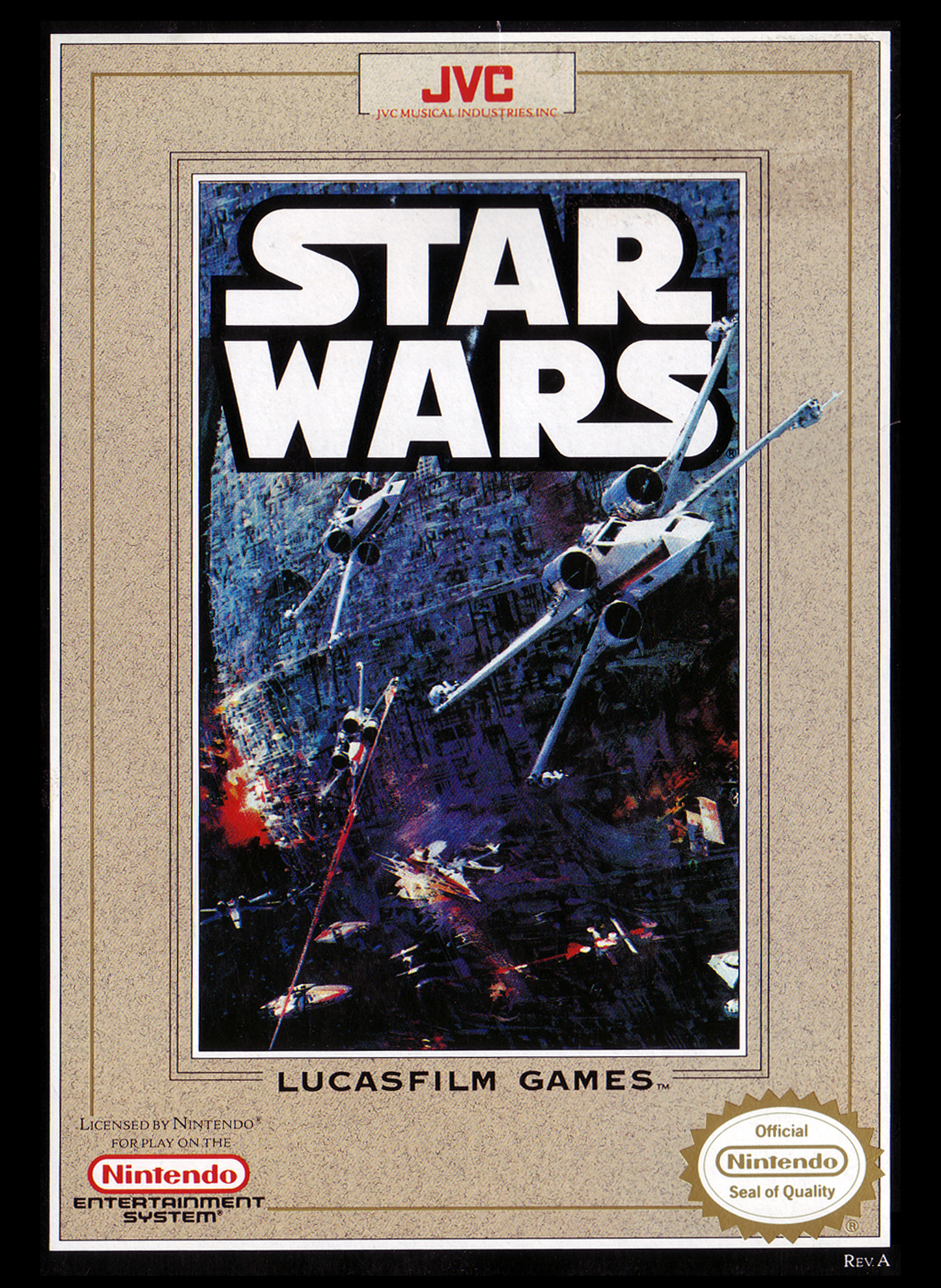 STAR WARS - NES (W/BOX & MANUAL)