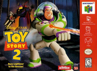 TOY STORY 2 - N64 (W/BOX & MANUAL)