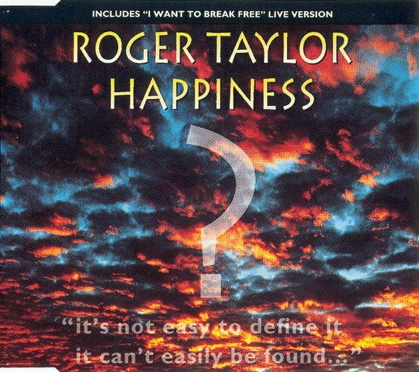 TAYLOR, ROGER - HAPPINESS