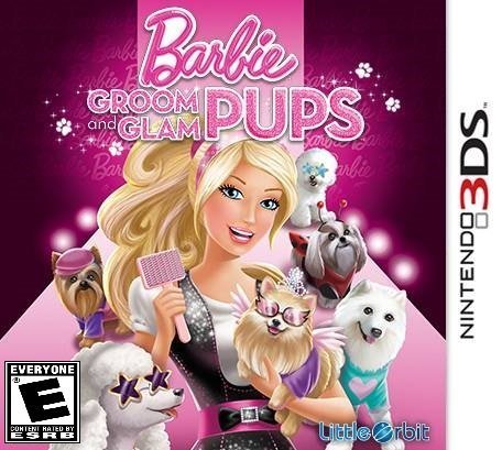 BARBIE: GROOM & GLAM PUPS - 3DS