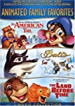 AN AMERICAN TAIL/BALTO/LAND BEFORE TIME - DVD-ANIMATED FAMILY FAVOURITES 3 MOVIE C