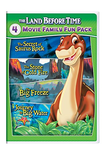 LAND BEFORE TIME - DVD-4-MOVIE FAMILY FUN PACK (6-9)
