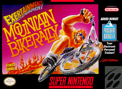 EXERTAINMENT MOUNTAIN BIKE RALLY - SNES (W/BOX & MANUAL)