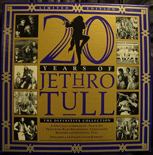 JETHRO TULL - 20 YEARS OF (3CDS) (NO BOX)