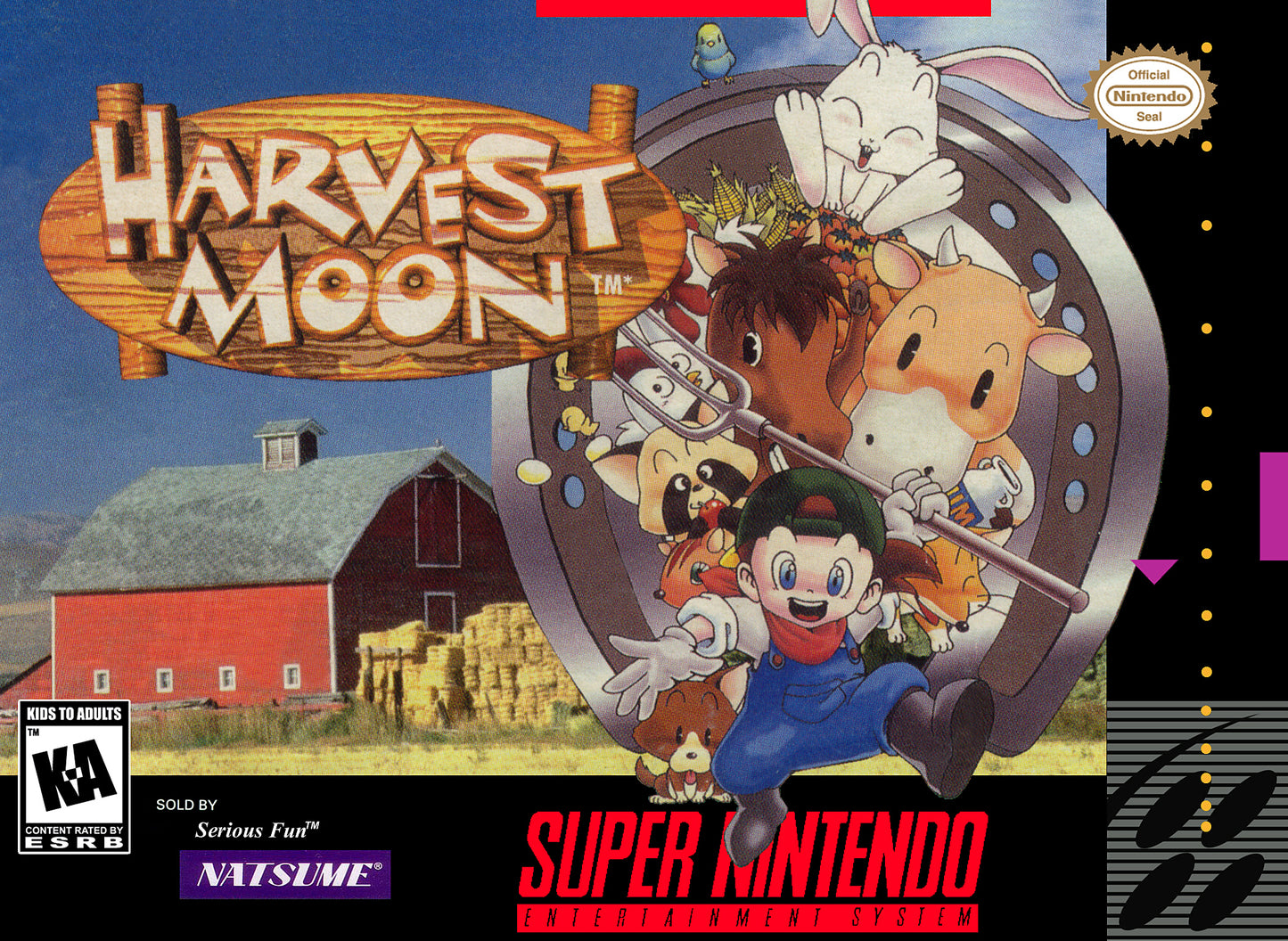 HARVEST MOON - SNES