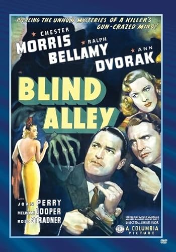 BLIND ALLEY - DVD-1939-CHESTER MORRIS