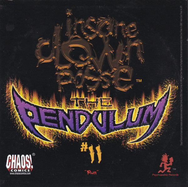 INSANE CLOWN POSSE - PENDULUM 11: RUN (CDS)