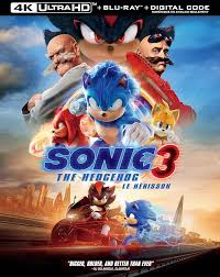 SONIC THE HEDGEHOG 3 - BLU-4K-INC. BLU COPY-STEELBOOK