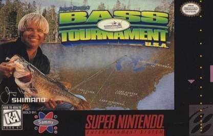 JIMMY HOUSTON'S BASS TOURNAMENT USA - SNES