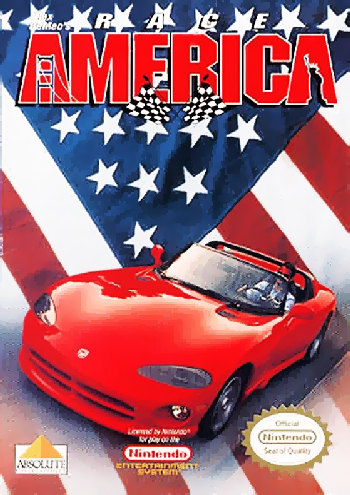RACE AMERICA - NES (W/BOX)