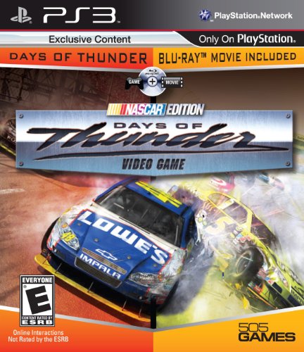 DAYS OF THUNDER (NASCAR EDITION) (GAME + MOVIE) - PLAYSTATION 3