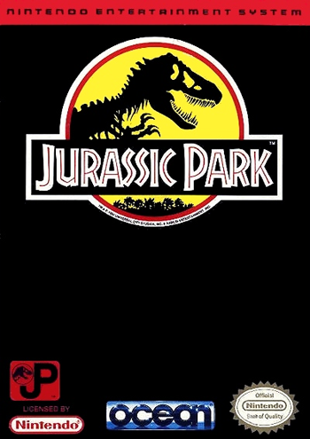 JURASSIC PARK - SNES (W/BOX)
