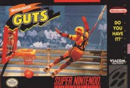 NICKELODEON GUTS - SNES (W/BOX)