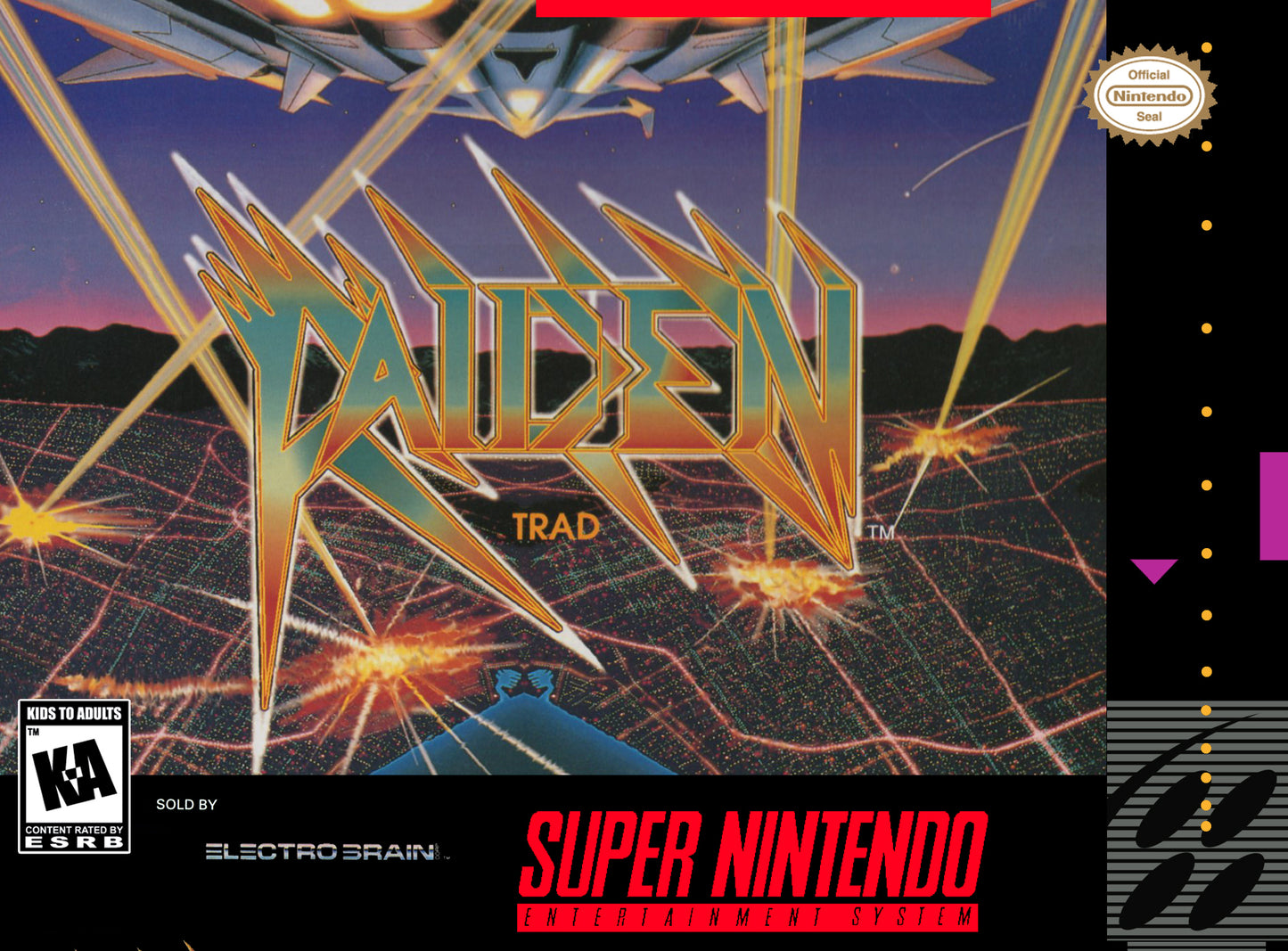 RAIDEN TRAD - SNES