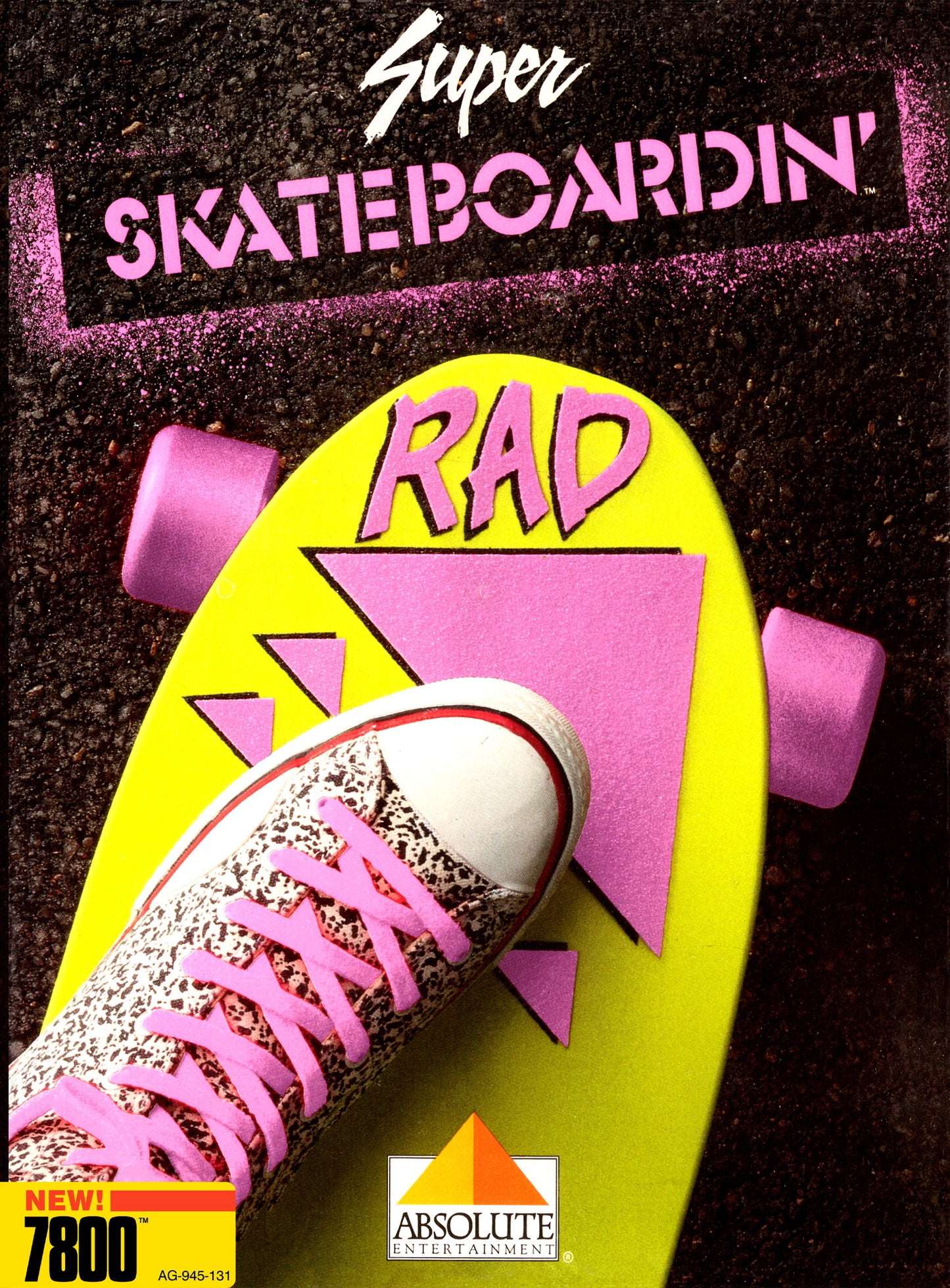 SUPER SKATEBOARDIN' - ATARI7800
