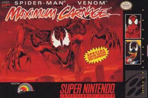 SPIDER-MAN: MAXIMUM CARNAGE - SNES (W/BOX)