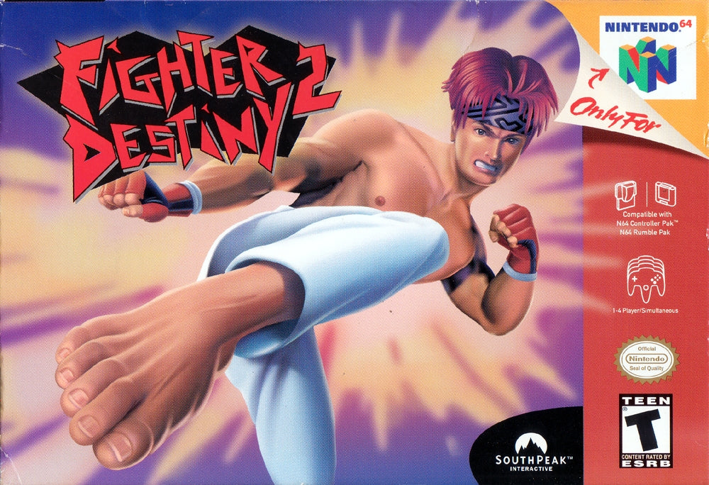 FIGHTER DESTINY 2 - N64 (W/BOX)
