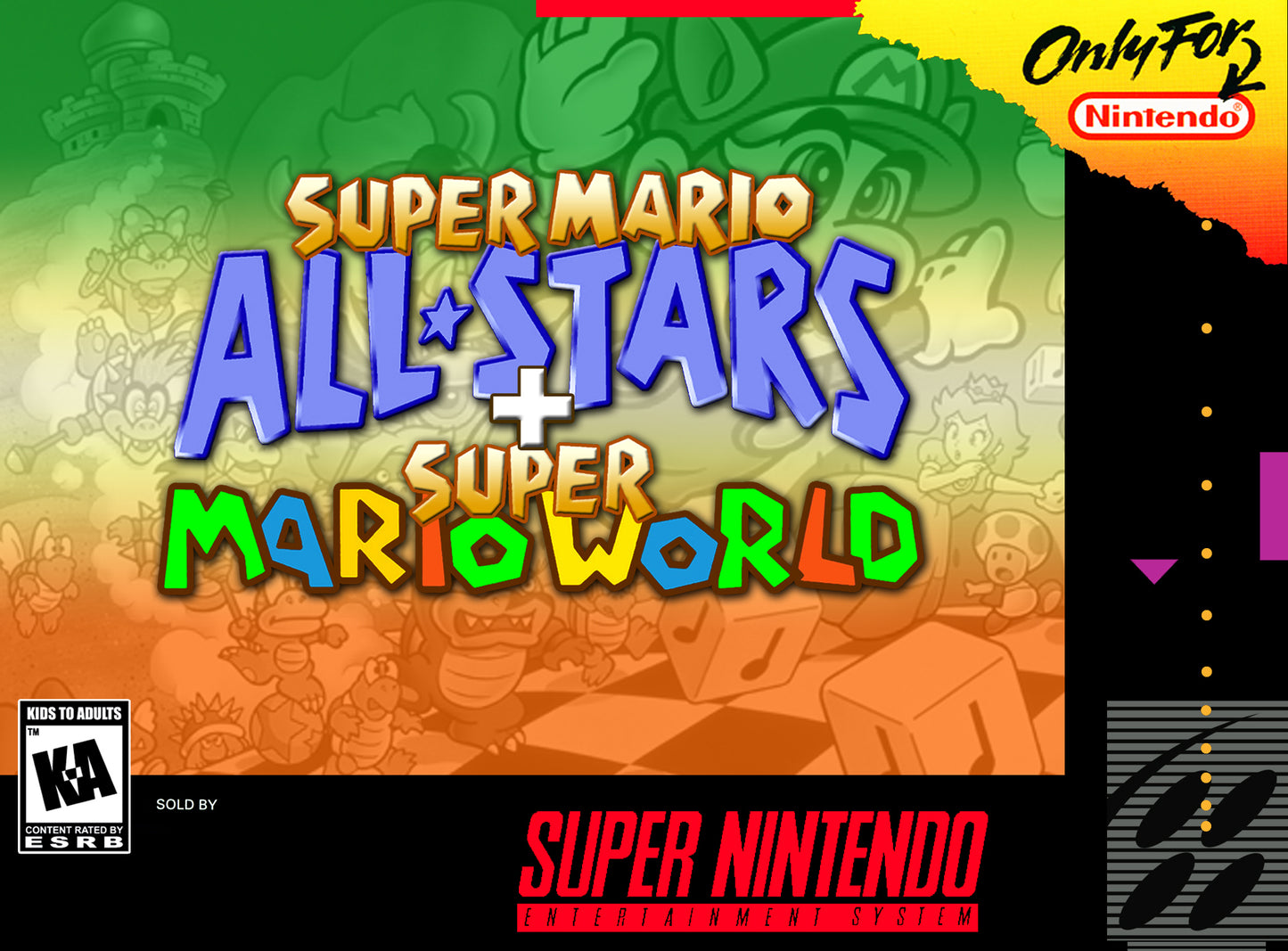 SUPER MARIO ALL-STARS W/SUPER MARIO WORL - SNES