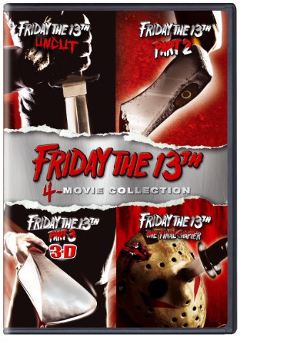 FRIDAY THE 13TH - DVD- 4 MOVIE COLLECTION (1-4)