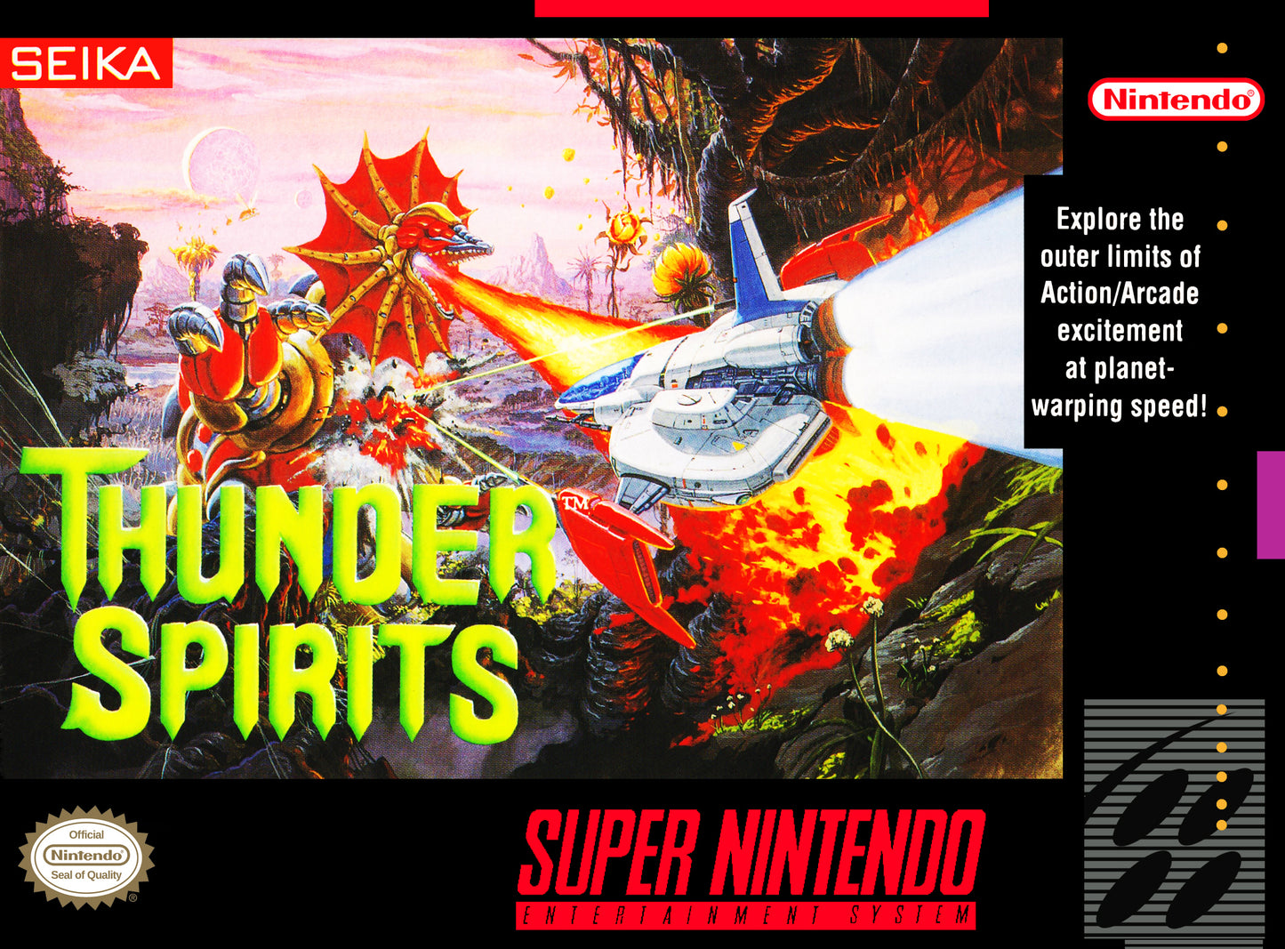 THUNDER SPIRITS - SNES