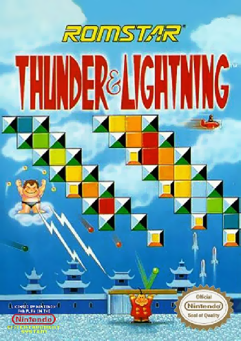 THUNDER & LIGHTNING - NES (W/BOX)