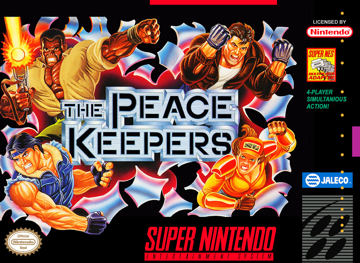 PEACE KEEPERS - SNES (W/BOX)
