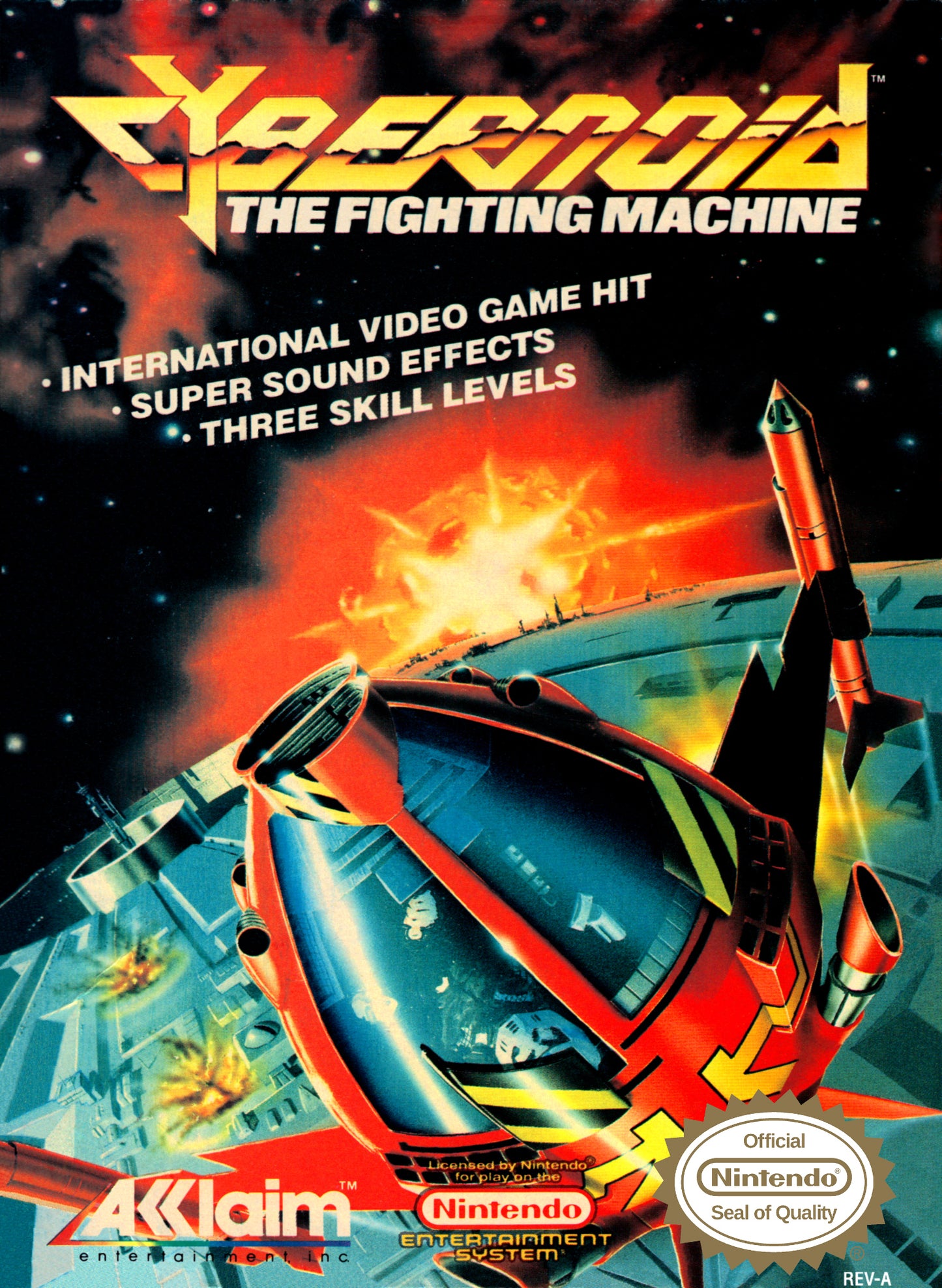 CYBERNOID: THE FIGHTING MACHINE - NES