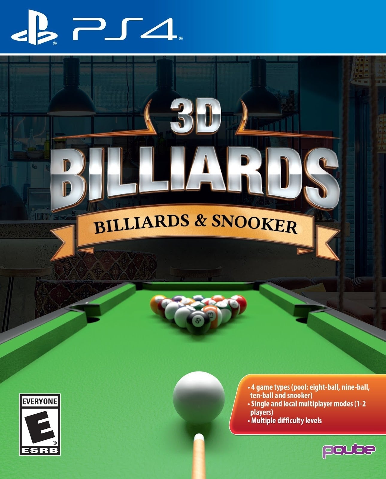 3D BILLIARDS: BILLARDS & SNOOKER - PS4
