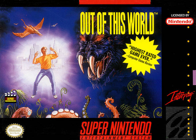 OUT OF THIS WORLD - SNES (W/BOX)