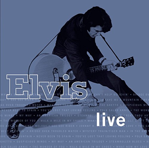 PRESLEY, ELVIS - ELVIS PRESLEY LIVE AUDIO MUSIC CD ROCK POP
