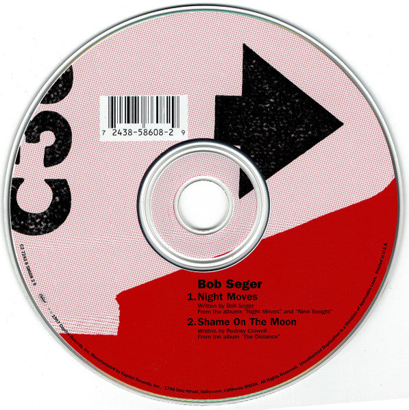 SEGER, BOB - NIGHT MOVES (REMASTERED)